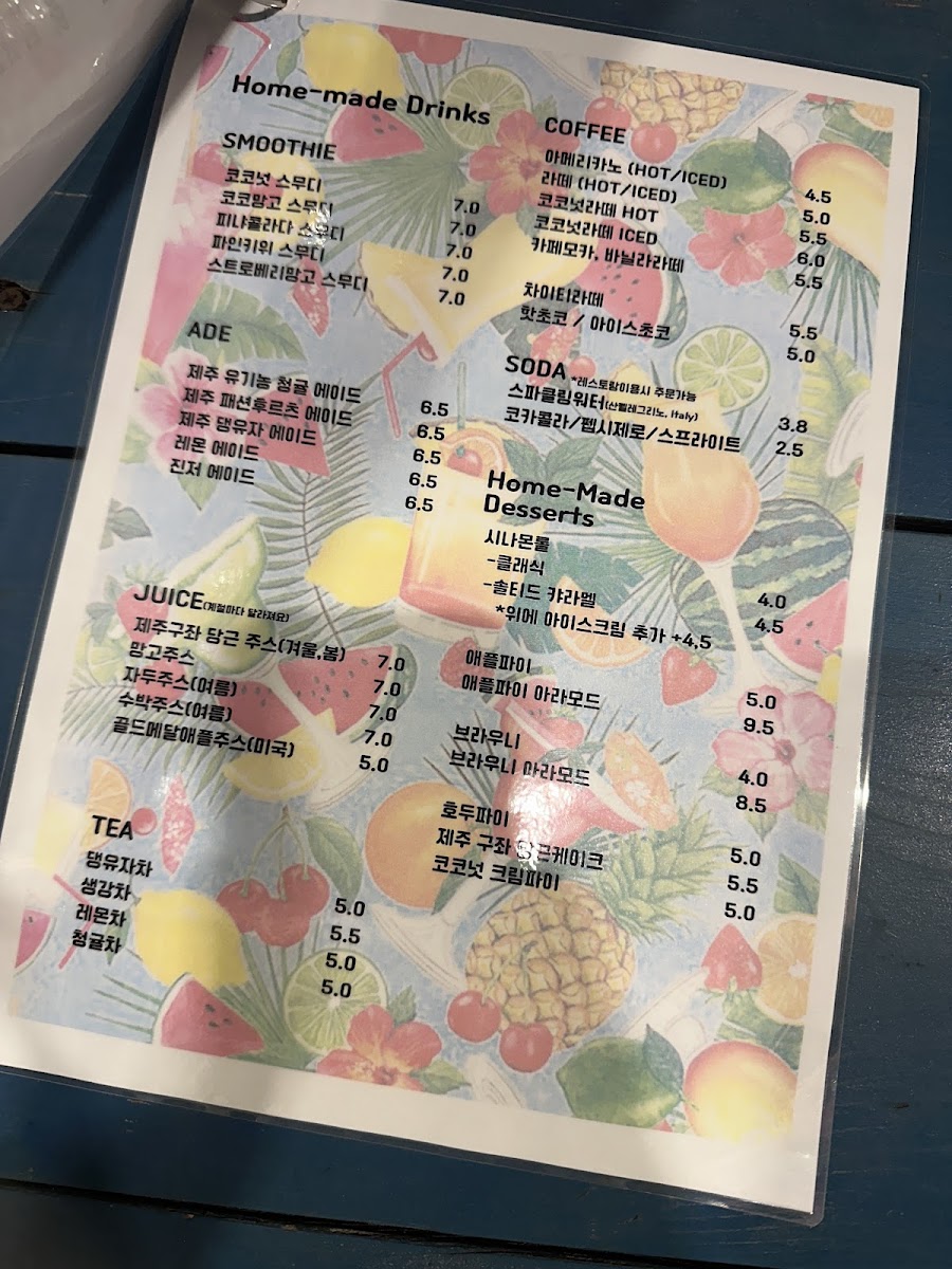 Menu Glagla Hawaii-9